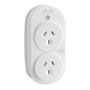 Arlec Smart Plug In Twin Socket With Grid Connect