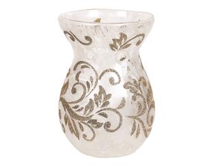 Aroma Gold Scroll Wax Melt Burner