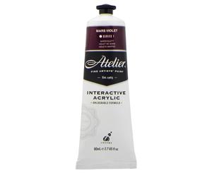 Atelier Interactive Acrylic Paint 80ml S1 - Mars Violet