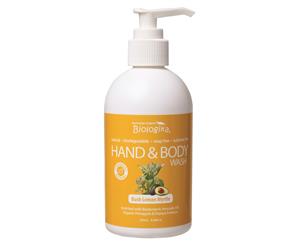 Australian Biologika Organic Bush Lemon Myrtle Hand & Body Wash with Pump 250ml