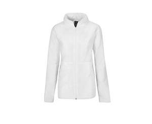 B&C Womens/Ladies Multi Active Hooded Jacket (White/ White) - RW4824