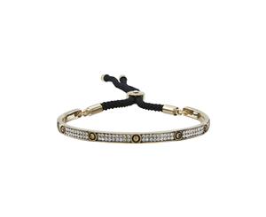 Barcs Horseshoe Crystal Cuff With Gold-Coloured Plating & Diamante Detailing