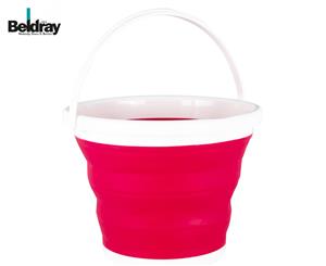 Beldray 10L Collapsible Bucket - Red