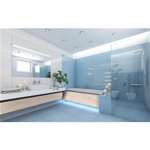 Bellessi 445 x 2600 x 4mm Motiv Polymer Bathroom Panel - Sandstone