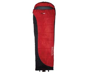 BlackWolf Backpacker 200 Sleeping Bag Red +4c