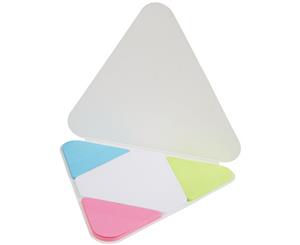 Bullet Triangle Sticky Note Pad (Grey) - PF2111