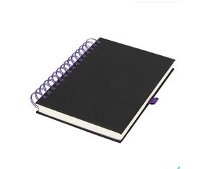 Bullet Wiro Journal (Solid Black/Purple) - PF2747