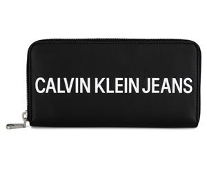 Calvin Klein Zip Around Wallet - Black