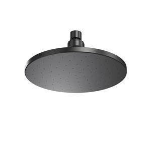 Caroma WELS 2 Star Black Liano Nexus Overhead Rain Shower Head