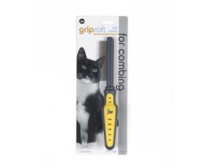 Cat Comb for Cats - JW Gripsoft Pet Grooming Tool