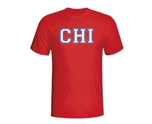 Chile Country Iso T-shirt (red)