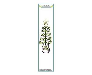 Class Act Cling Mounted Rubber Stamp 2In.X8.5In. Tree In Bag