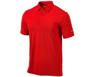 Columbia Golf Omni-Wick Drive Polo - Intense Red - Mens