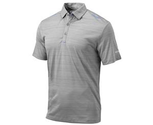 Columbia Golf Omni-Wick Printed Dot Polo - Cool Grey - Mens