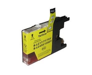 Compatible Brother LC77XL Yellow Inkjet Cartridge For Brother Printers PB-77YXL