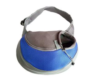 CoolBELL Portable Middle Size Pet Sling Bag-Blue