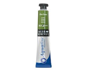 Daler Rowney Aquafine Watercolour - 8ml - Olive Green