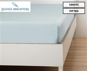 Daniel Brighton 1000TC Luxury Fitted Sheet - Pale Blue