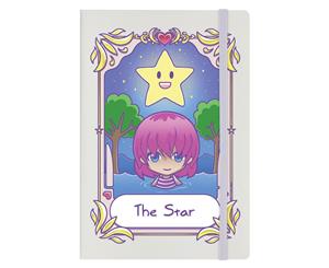 Deadly Tarot Kawaii The Star A5 Hard Cover Notebook (Cream) - GR1721