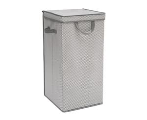 Delta Children Tall Nursery Clothing Hamper Cool Grey