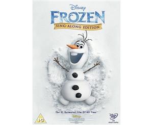 Disney Frozen Sing-Along Edition DVD