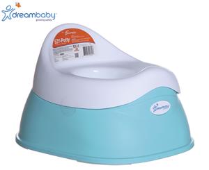 Dreambaby Ezy-Potty - Aqua/White