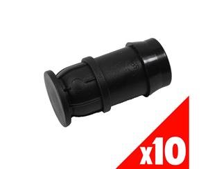 END PLUG 25mm Low Density Fittings Garden Water Irrigation 44575 BAG of 10