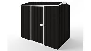 EasyShed S2315 Gable Roof Garden Shed - Ebony