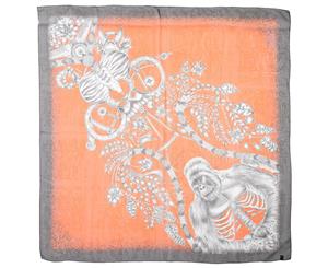 Emma J Shipley Women's Square Scarf - Orange