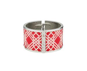 Florence Broadhurst Pagoda Bangle With Silver-Toned Plating