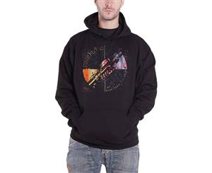 Floyd Hoodie Wish You Were Here Machine Official Mens Pullover - Black