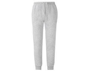 Fruit Of The Loom Unisex Adults Lightweight Cuffed Jog Pants (Heather Grey) - PC3675