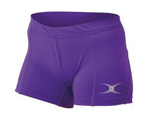 Gilbert Eclipse Netball Shorts/Bloomers - Old Style - Purple