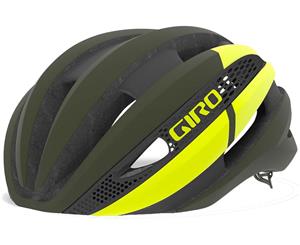 Giro Synth MIPS Road Bike Helmet Matte Olive/Citron