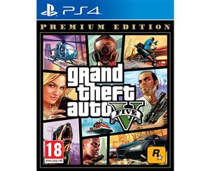 Grand Theft Auto V Premium Edition PS4 Game