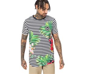 Hype Hawaiian Stripe Men's T-Shirt - Multi