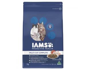 IAMS Multi-Cat Complete with Chicken & Salmon