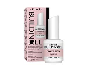 IBD Building Gel Cover Pink 14ml Brush On Sculpting Gel Nail Extension