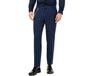 INC Mens Pinstriped Cropped Pants