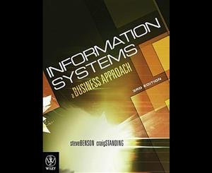 Information Systems 3ed  A Business Approach