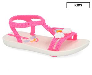 Ipanema Toddler Girls' First Steps Sandals - White/Pink