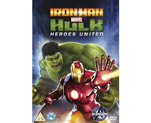 Iron Man and Hulk Heroes United DVD