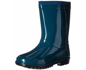 Itasca Unisex Youth Puddle Hopper Waterproof Rain Boot Turquoise 10.0 Stand...