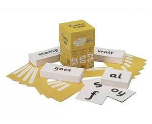 Jolly Phonics Cards (set of 4 boxes)  in Precursive Letters