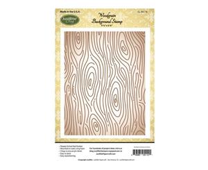 JustRite Papercraft Background Cling Stamps 4.5 inch X5.75 inch Woodgrain