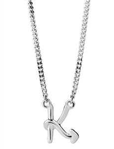 K INITIAL LOVE LETTER NECKLACE