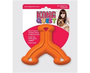 KONG Dog Quest Wishbone Interactive Dog Toy Small (Pe34) (KDPE34)