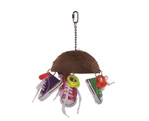 Kazoo Split Coconut Shell With Sneakers