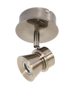 LEDlux Barossa 1 Light Dimmable Spot in Antique Nickel