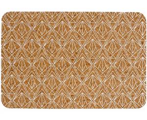 Ladelle Biotic Printed Cork Placemat Set of 4 White